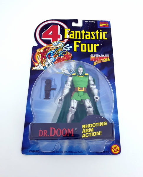1994 Toy Biz Marvel Fantastic Four 5 inch Dr. Doom Action Figure