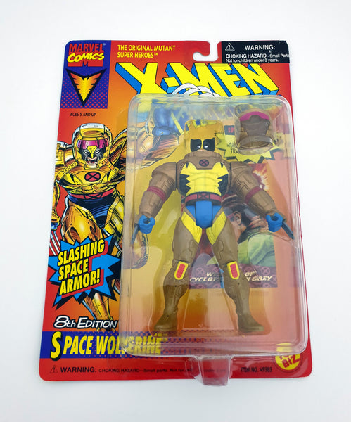 1994 Toy Biz Marvel X-Men 5 inch Space Wolverine 8th Edition Action Figure