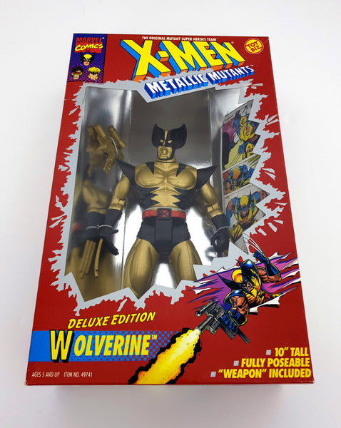 1994 Toy Biz Marvel X-Men Metallic Mutants 10 inch Wolverine Action Figure