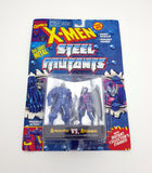 1994 Toy Biz Marvel X-Men Steel Mutants 2.5 inch Apocalypse VS. Archangel Die-Cast Figures