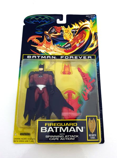 1995 Kenner DC Batman Forever 5 inch FireGuard Batman Action Figure