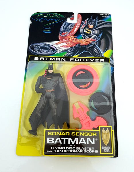 1995 Kenner DC Batman Forever 5 inch Sonar Sensor Batman Action Figure