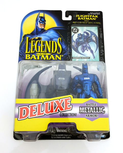 1995 Kenner DC Legends of Batman 5 inch Flightpak Batman Action Figure
