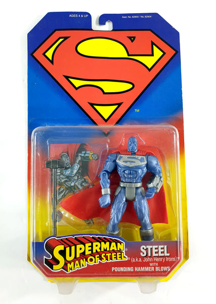 1995 Kenner DC Superman Man of Steel 5 inch Steel Action Figure