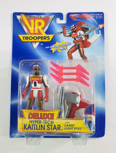 1995 Kenner VR Troopers 5 inch Hyper-Tech Kaitlin Star Action Figure