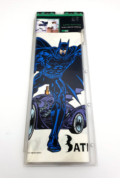 1995 Priss Prints DC Comics 15x22.5 inch Batman & Batmobile Wall Stickers