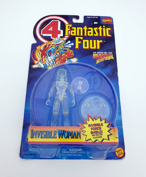 1995 Toy Biz Marvel Fantastic Four 5 inch Invisible Woman Action Figure