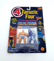 1995 Toy Biz Marvel Fantastic Four Metal Mania 2.5 inch Thing VS. Blastaar Die-Cast Figures