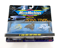 1996 Galoob Micro Machines Star Trek DS9 Miniature Spaceship Models