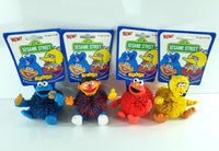 1996 OddzOn Sesame Street 4 inch Koosh Balls