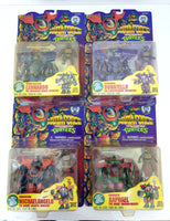 1996 Playmates TMNT Muta Force 5 inch Action Figures Set