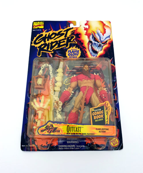 1996 Toy Biz Marvel Ghost Rider 5 inch Outcast Action Figure