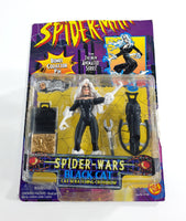 1996 Toy Biz Marvel Spider-Man The Animated Series 5 inch Black Cat Action Figure