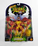 1996 Toy Biz Marvel Spider-Man Venom Planet of the Symbiotes 6 inch Scream Action Figure