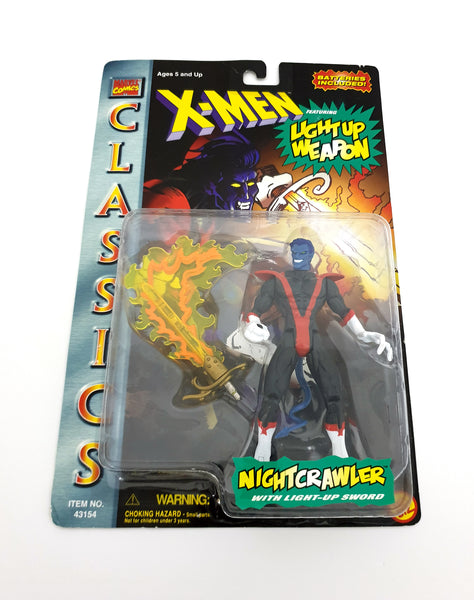1996 Toy Biz Marvel X-Men Classics 5 inch Nightcrawler Action Figure