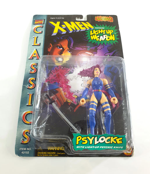 1996 Toy Biz Marvel X-Men Classics 5 inch Psylocke Action Figure