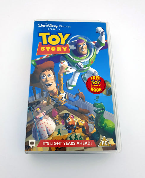 1996 Walt Disney Home Video Toy Story Animated Movie VHS Video Tape