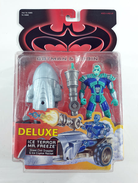 1997 Kenner DC Batman & Robin 5 inch Ice Terror Mr. Freeze Action Figure and Vehicle