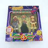1997 Toy Biz Marvel Spider-Man Christmas Holiday Special 5 inch Spider-Man & Mary Jane Action Figures