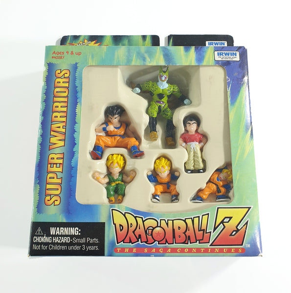 1998 Irwin Dragon Ball Z Super Warriors Series 8 Figurines Set