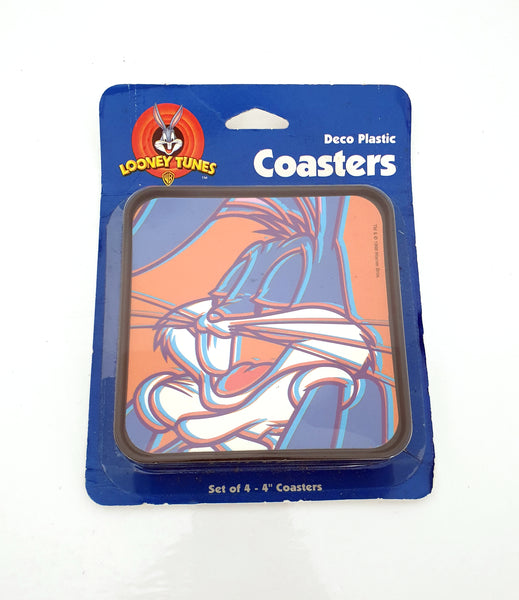 1998 Looney Tunes 4 Coasters Set