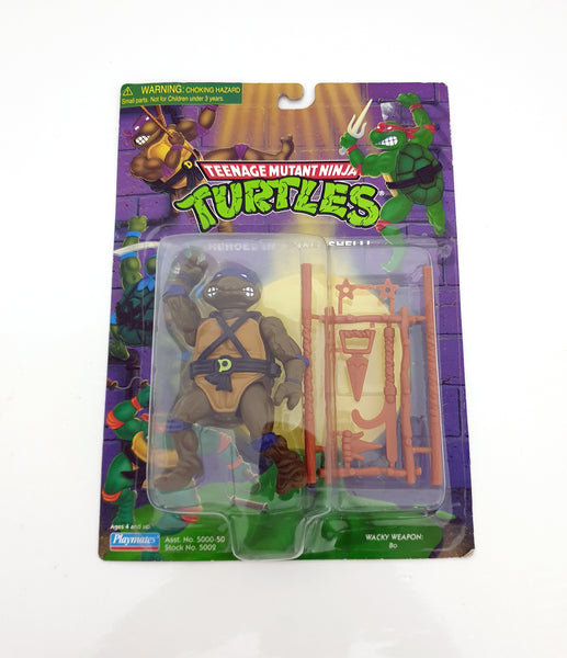 1998 Playmates TMNT Heroes in A Half Shell 4.5 inch Donatello Action Figure