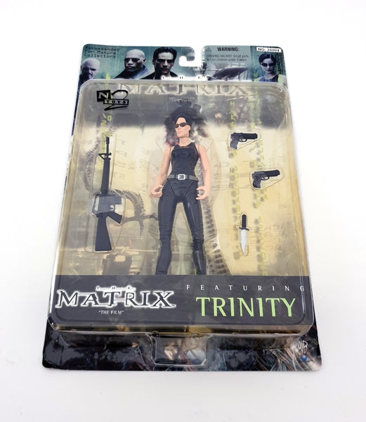 1999 N2 Toys The Matrix 6 inch Trinity Action Figure