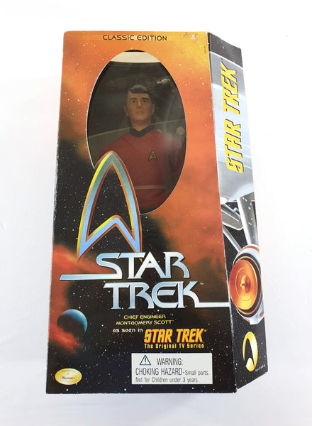 1999 Playmates Star Trek The Original TV Series 12 inch Chief Engineer Montgomery Scott Action Figure