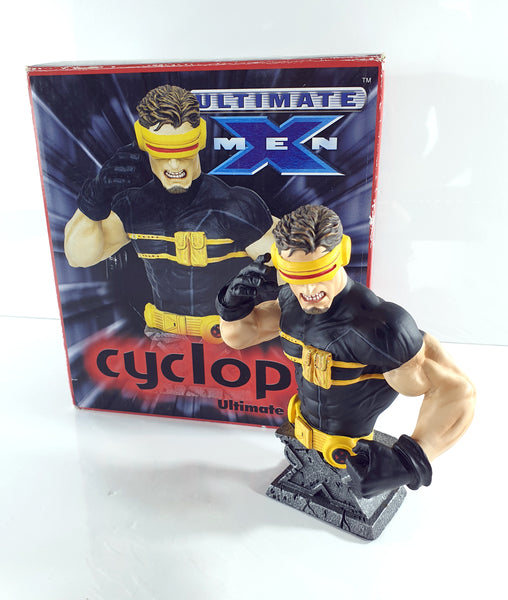 2002 Diamond Select Marvel X-Men 7 inch Cyclops Mini Bust Statue