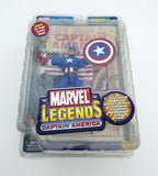 2002 Toy Biz Marvel Legends 6 inch Captain America Action Figure
