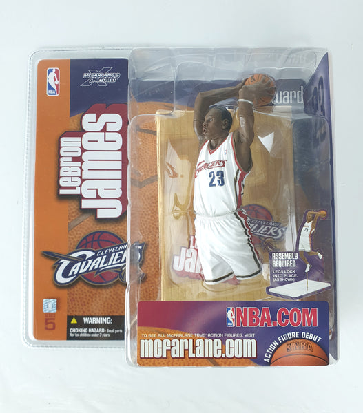 2003 McFarlane Toys NBA Cleveland Cavaliers 8 inch Lebron James Action Figure