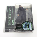 2003 McFarlane Toys The Matrix 6" Neo Action Figure - Shootout Lobby Scene