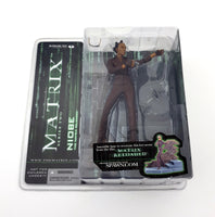2003 McFarlane Toys The Matrix Reloaded 6 inch Niobe Action Figure - Meeting Scene