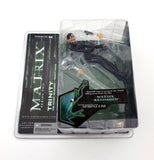 2003 McFarlane Toys The Matrix Reloaded 6 inch Trinity Action Figure - Fall Scene