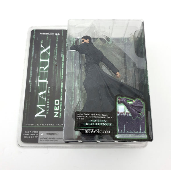 2003 McFarlane Toys The Matrix Revolutions 6 inch Neo Action Figure - Final Fight Scene