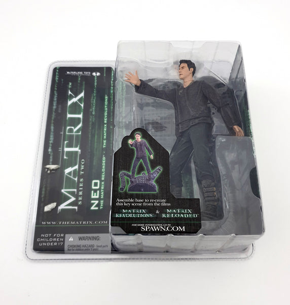 2003 McFarlane Toys The Matrix Revolutions 6 inch Neo Action Figure - Sentinels Scene