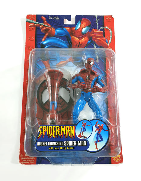 2003 Toy Biz Marvel Spider-Man 6 inch Rocket Launching Spider-Man Action Figure
