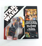 2006 Hasbro Star Wars 30th Anniversary Coin Album & 3.75 inch Darth Vader Action Figure