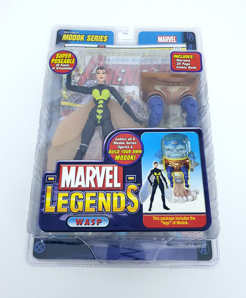 2006 Toy Biz Marvel Legends The Avengers 6 inch Wasp Action Figure - Modok BAF
