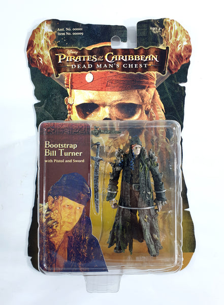 2006 Zizzle Pirates of the Caribbean 4 inch Bootstrap Bill Turner Action Figure