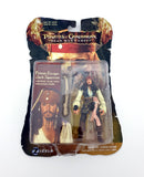2006 Zizzle Pirates of the Caribbean 4 inch Jack Sparrow Action Figure
