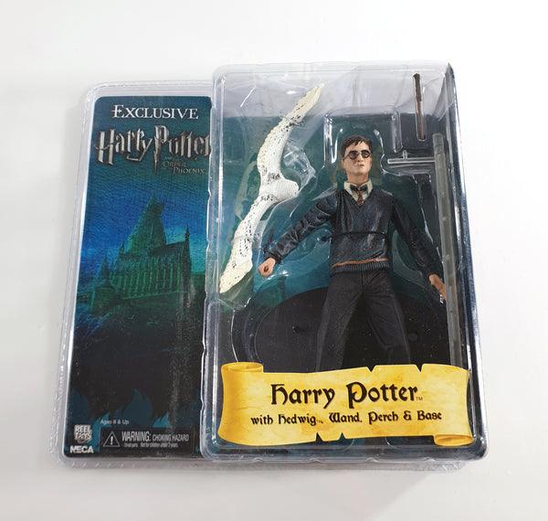 2007 NECA Harry Potter and The Order of the Phoenix 6 inch Harry Potter with Hedwig Action Figure