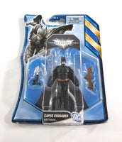 2011 Mattel DC The Dark Knight Rises 4 inch Caped Crusader Batman Action Figure