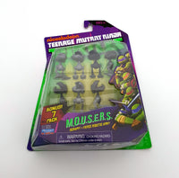 2013 Playmates TMNT 1 inch M.O.U.S.E.R.S. Scrappy + Fierce Robotic Army Action Figures