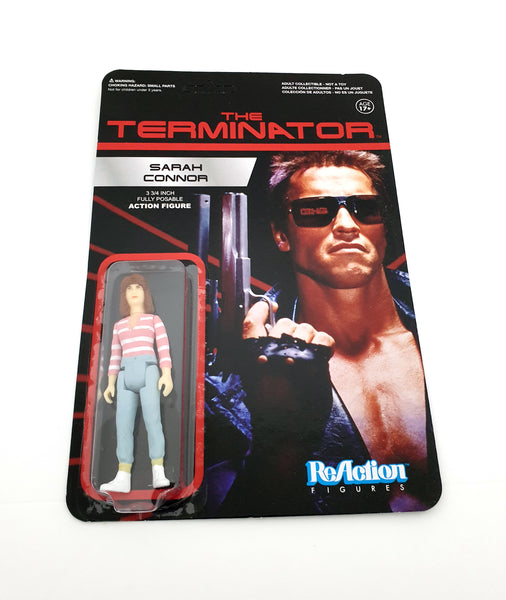 2013 Super7 ReAction Terminator 3.75 inch Sarah Connor Action Figure