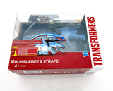 2014 Hasbro Transformers Age of Extinction 2.5 inch Bumblebee & 6 inch Strafe Action Figures
