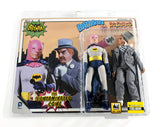2015 Figures Toy Co. DC Batman Classic TV Series 8 inch Batman & Mad Hatter Action Figures