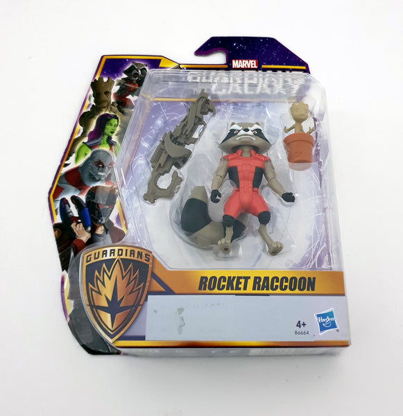 2015 Hasbro Marvel Guardians of The Galaxy 3 inch Rocket Raccoon Action Figure