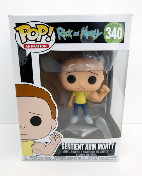 2017 Funko Pop Rick and Morty #340 3.75 inch Sentient Arm Morty Figure