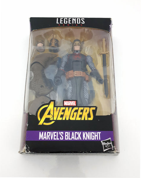 2017 Hasbro Marvel Legends Avengers 6 inch Black Knight Action Figure - Cull Obsidian BAF